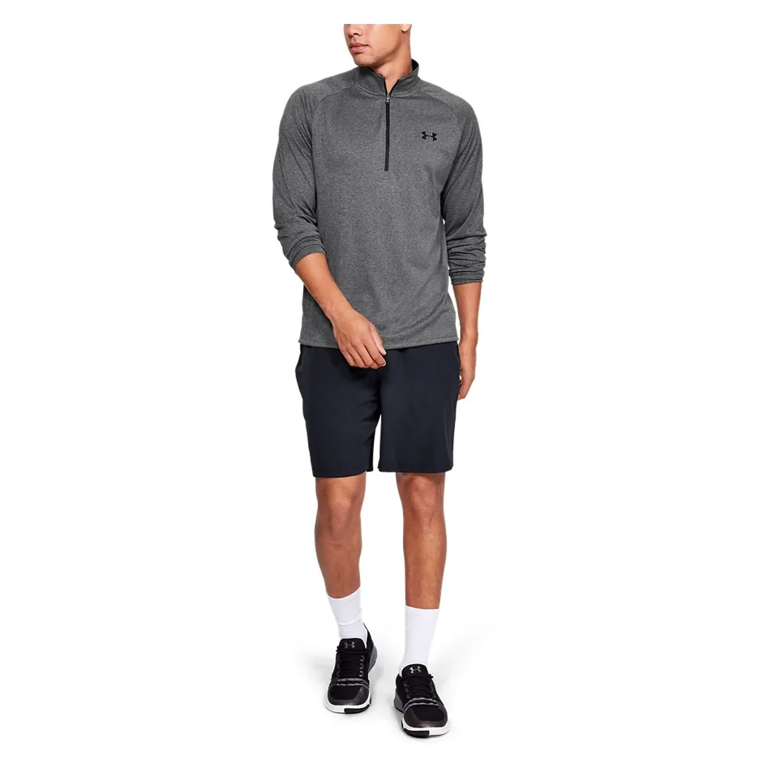 bluza-under-armour-tech-2-0-1-2-zip-ls-carbon-black-s