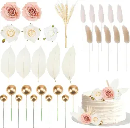 dekoracje-na-tort-boho-zestaw-35-elementow