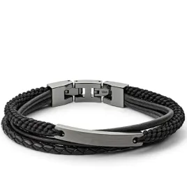 bransoletka-skorzana-fossil-19-cm-czarna