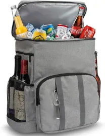plecak-termiczny-szary-40l-z-wkladem-chlodzacym-i-przegrodkami