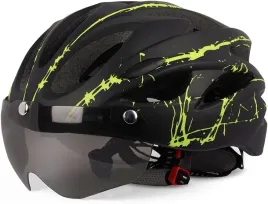 kask-rowerowy-z-okularami-magnetycznymi-regulowany