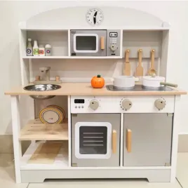 duza-kuchnia-dla-dzieci-drewniana-vintage-dziecieca-interaktywna-akcesoria