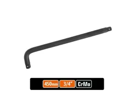 pokretlo-do-nasadek-klucz-fajkowy-typ-l-3-4-450-mm-kute-stal-cr-mo-teger