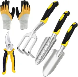 narzedzia-ogrodnicze-aluminiowe-sekator-kielnia-grabie