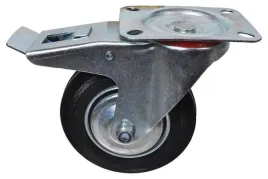 kolo-skretne-gumowe-gopart-160-mm-z-hamulcem