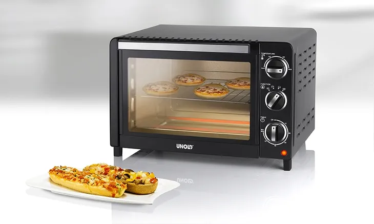 mini-piekarnik-piecyk-do-pizzy-unold-68875-18-l-czarny-funkcje-opiekanie-dolna-grzalka