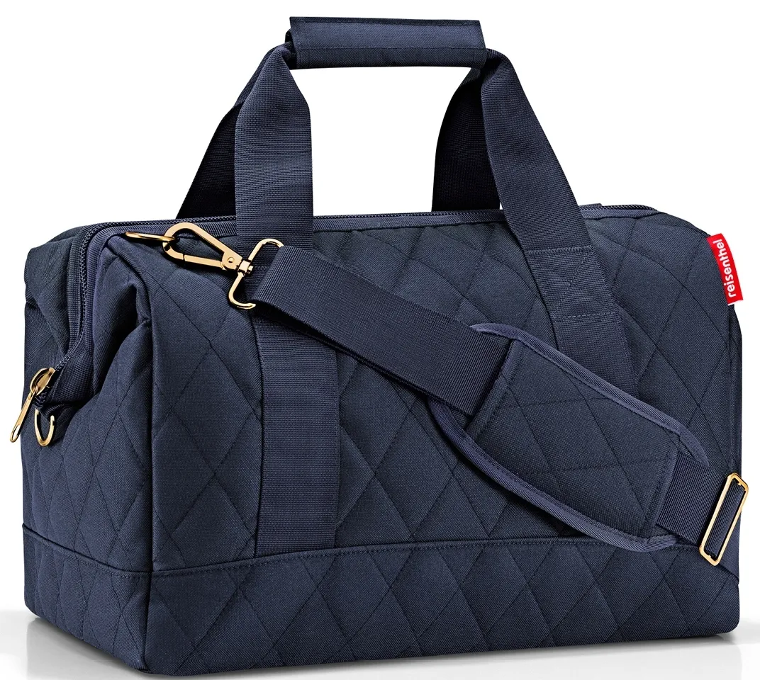 torba-codzienna-reisenthel-allrounder-m-rhombus-midnight-gold-marka-reisenthel