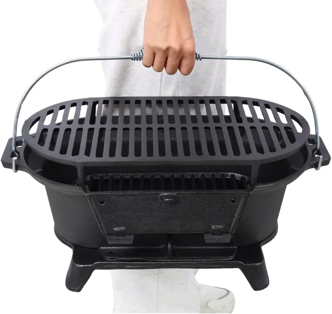 grill-zeliwny-weglowy-przenosny-maly-ruszt-zeliwny-ogrodowy-hibachi-glebokosc-grilla-28-cm