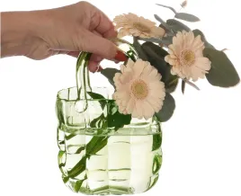 wazon-szklany-w-ksztalcie-torebki-22-cm-zielony