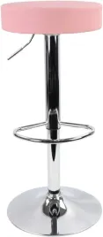 stolek-barowy-obrotowy-63cm-pu-rozowy-regulowany
