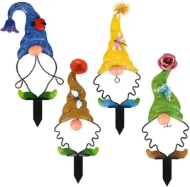 dekoracja-ogrodowa-metalowy-krasnal-brazowy