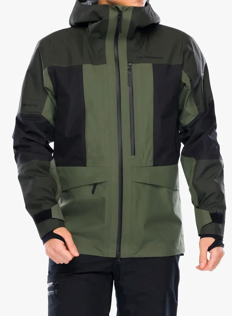 kurtka-narciarska-peak-performance-gravity-gore-tex-3l-jacket-olive-s