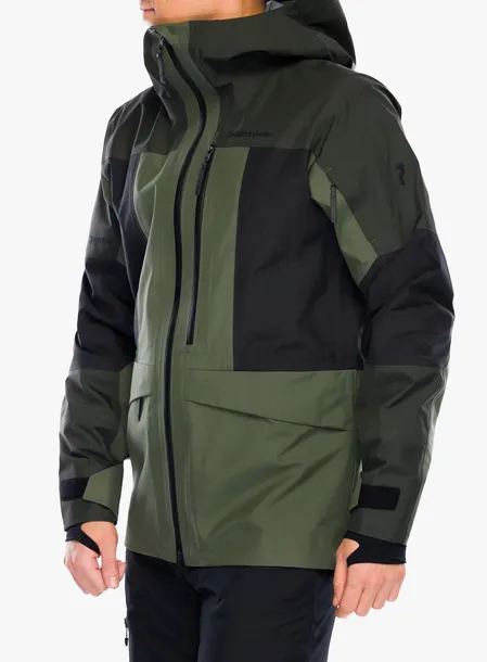 kurtka-narciarska-peak-performance-gravity-gore-tex-3l-jacket-olive-s-marka-peak-performance