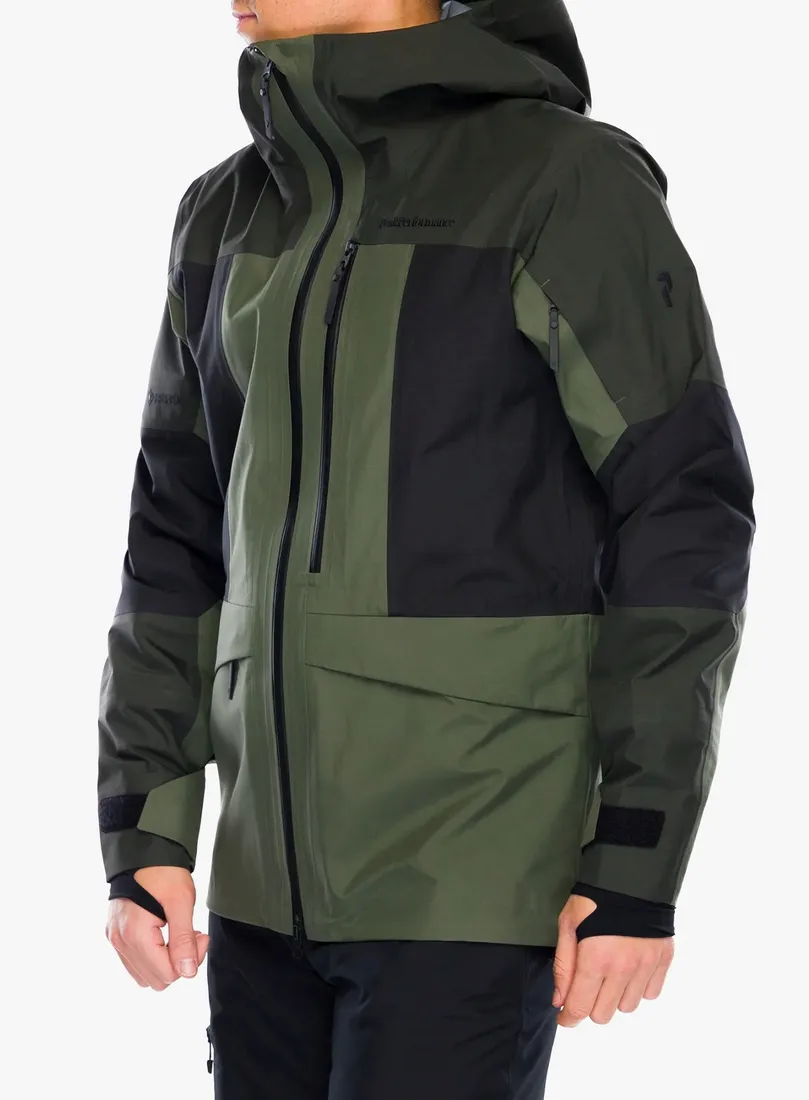 kurtka-narciarska-peak-performance-gravity-gore-tex-3l-jacket-olive-s