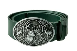 pasek-skorzany-bor-hunter-forest-deer-i-silver-95
