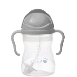 b-box-bidon-ze-slomka-dla-dzieci-240-ml-6m-szary-niekapek-do-nauki-picia