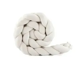 waldin-ochraniacz-na-szczebelki-warkocz-210-cm-welur-ecru