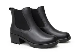 cholewinski-buty-botki-damskie-r-37-skora-skorzane-czarne-wsuwane