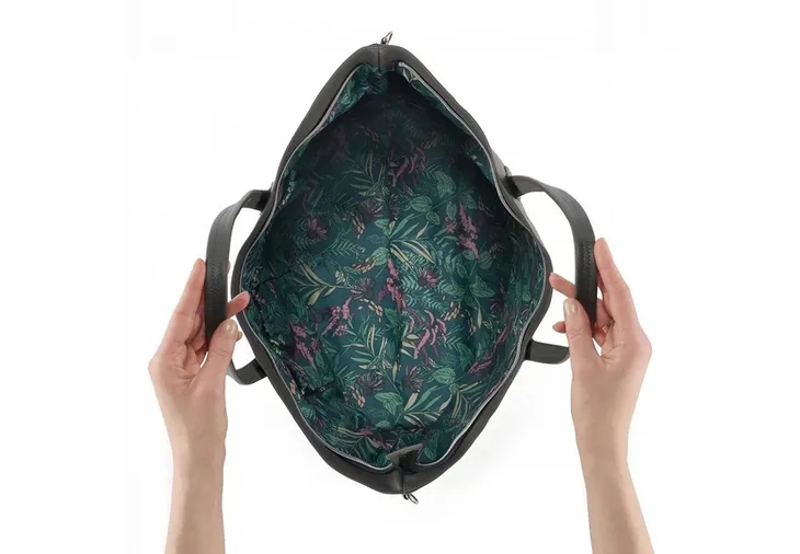 kinderkraft-treasurebag-mommy-bag-z-przewijkiem-nature-vibes-dark-grey-liczba-kieszeni-4