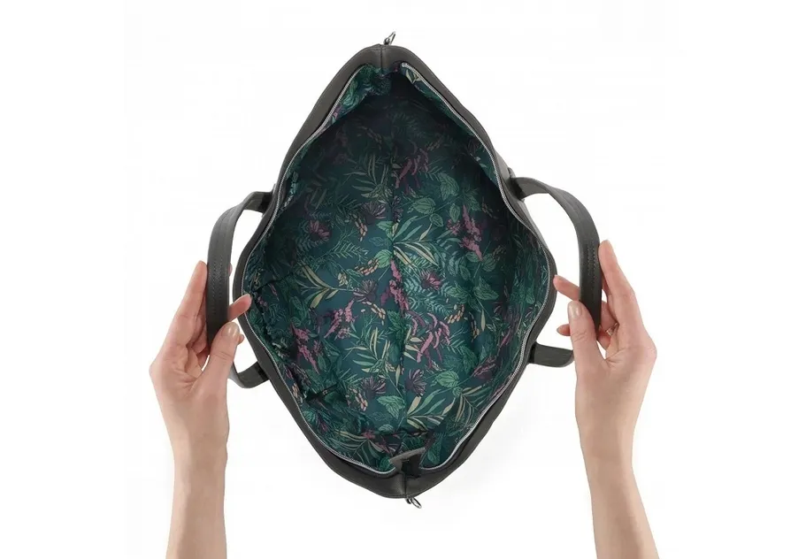 kinderkraft-treasurebag-mommy-bag-z-przewijkiem-nature-vibes-dark-grey-marka-kinderkraft