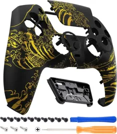 extremerate-luna-cover-obudowa-touchpad-do-kontrolera-ps5-zloto-czarna