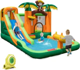 dmuchany-zamek-ze-zjezdzalnia-wodna-i-kompresorem