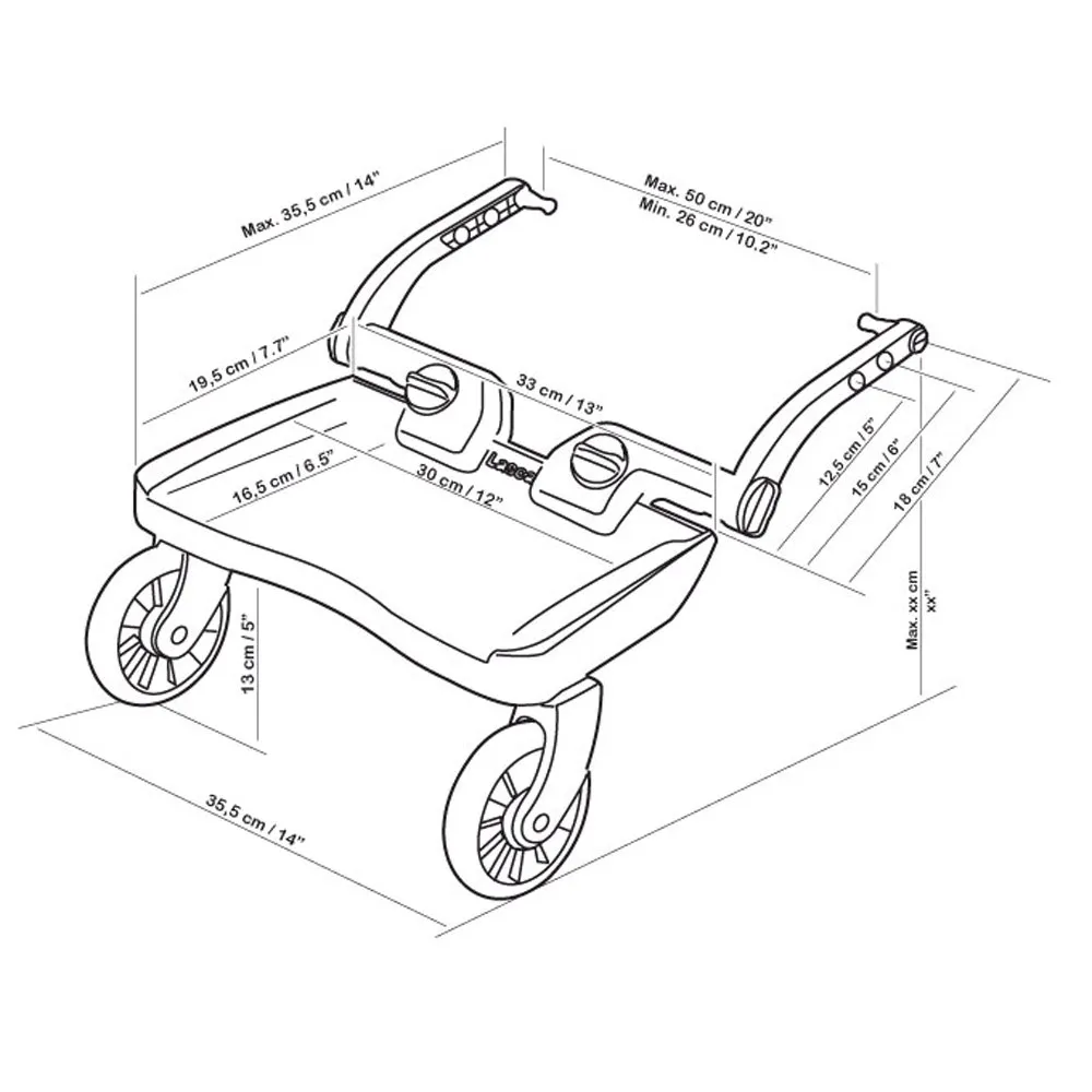 dostawka-do-wozka-lascal-buggyboard-mini-czarna