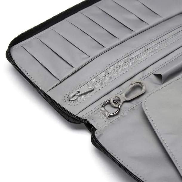 portfel-antykradziezowy-pacsafe-rfidsafe-travel-wallet-jet-black-typ-portfel-rodzaje-kieszonek-miejsce-na-bilon