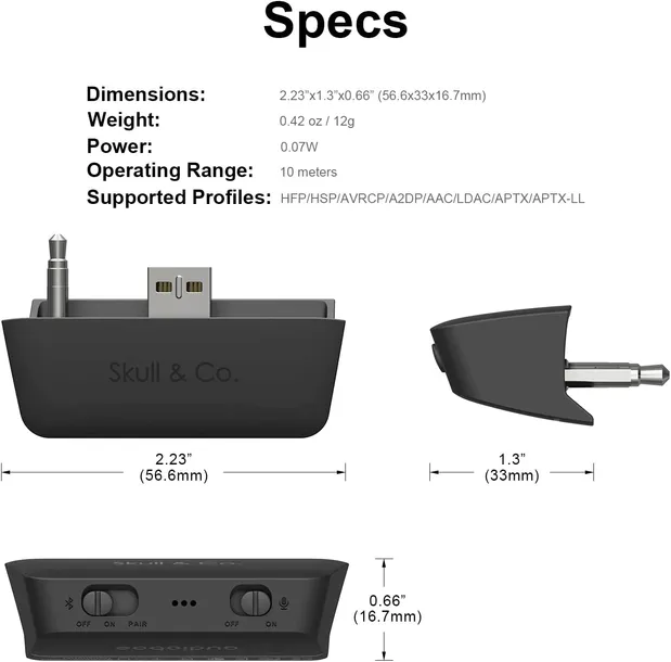adapter-bluetooth-skullandco-ab01-bk-waga-z-opakowaniem-0-12-kg-certyfikat-ce