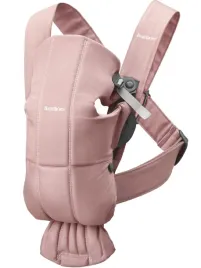 babybjorn-nosidelko-mini-woven-baby-carrier-dusty-pink