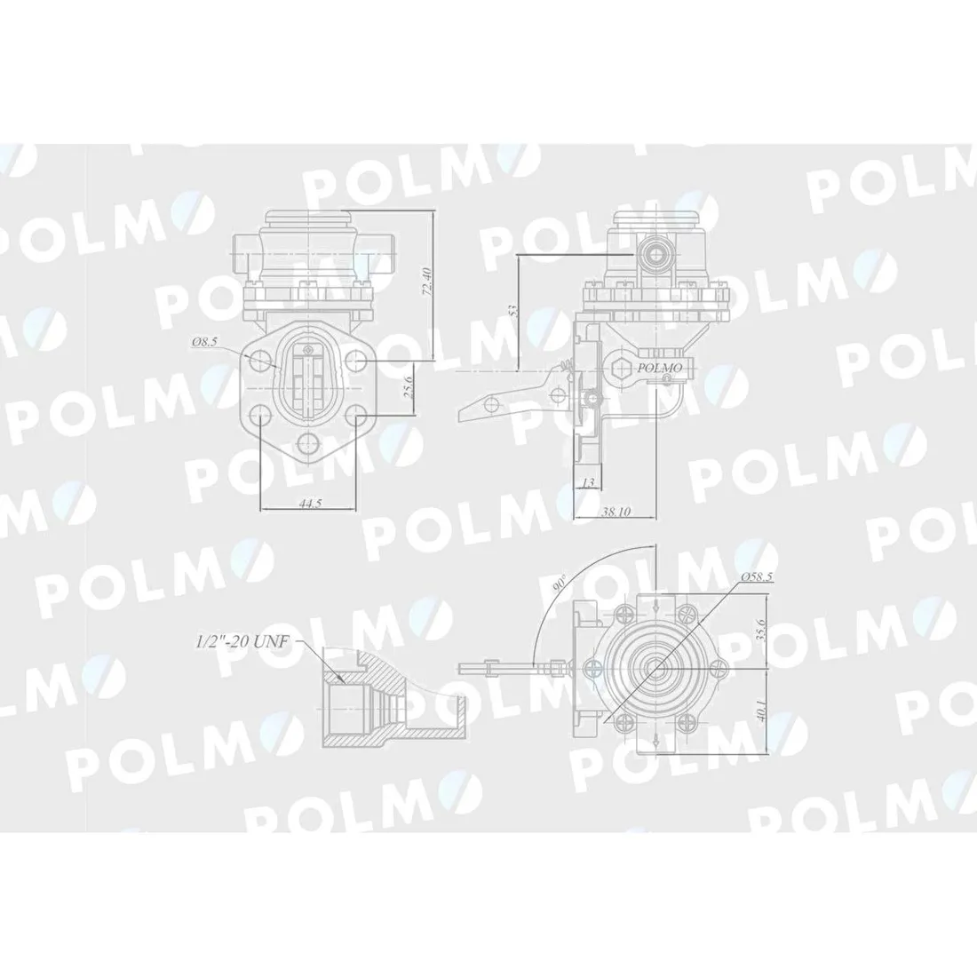 pompa-zasilajaca-836659391-polmo-354236a1p-waga-z-opakowaniem-0-5-kg