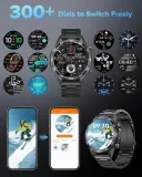 megalith-i118-smartwatch-polaczenia-cisnienie-wodoodporny-ip67-2-paski-kolor-czarny