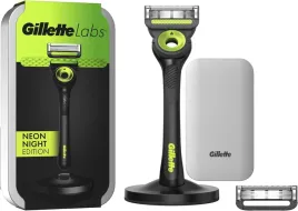 golarka-gillette-labs-neon-night-zestaw-maszynka-2x-wklad-podstawka