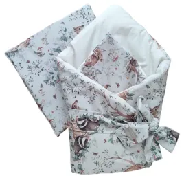 koell-ekskluzywny-zestaw-poscielowy-rozek-z-poduszka-spiace-zwierzatka