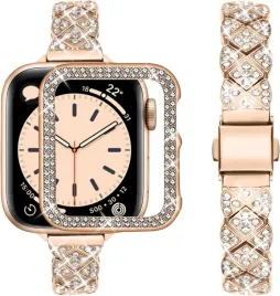 wutwuk-bransoleta-diamenty-apple-watch-se-9-8-7-6-5-42-44-45-49mm-rose-gold