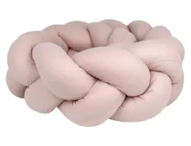 koell-ochraniacz-do-lozeczka-warkocz-bawelna-180cm-brudny-roz