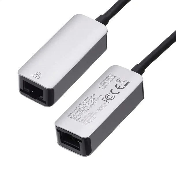 amazon-basics-a8c39-karta-sieciowa-usb-c-do-gigabit-ethernet-rj45-adapter-dlugosc-1-m-marka-amazon