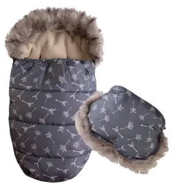 spiworek-do-wozka-venus-mufka-grafitowy-strzaly