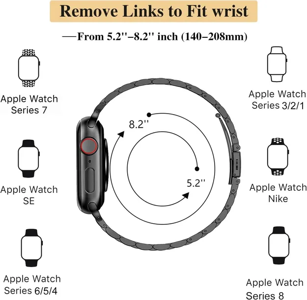 miohhr-bransoleta-do-apple-watch-se-9-8-7-6-5-42-44-45-49-slim-czarna-material-stal-chirurgiczna