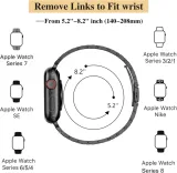 miohhr-bransoleta-do-apple-watch-se-9-8-7-6-5-42-44-45-49-slim-czarna-material-stal-chirurgiczna