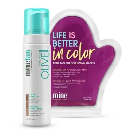 minetan-olive-pianka-samoopalajaca-rekawica