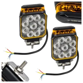 lampa-cofania-led-kogut-stroboskop-pomaranczowy-homologacja-r10-r65-2szt