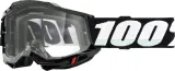 gogle-100percent-accuri-2-junior-black-clear-one-size