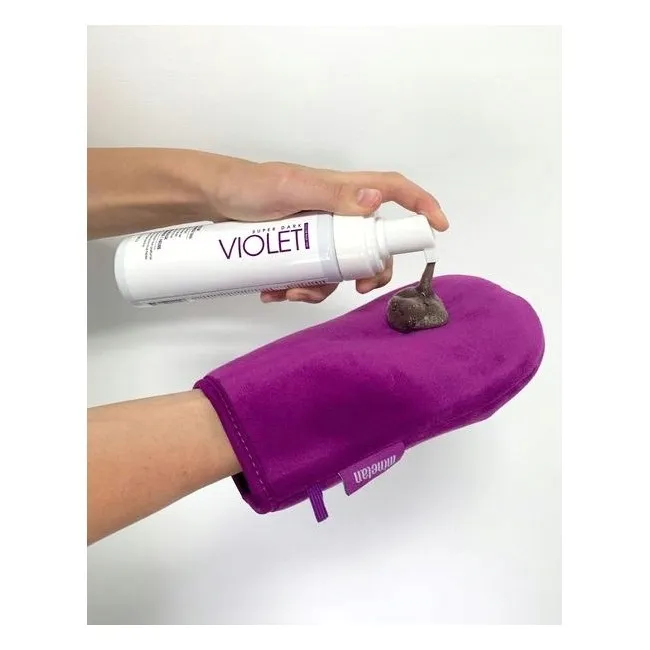 minetan-violet-pianka-samoopalajaca-rekawica