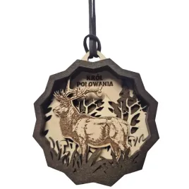 medal-drewniany-bor-hunter-krol-polowania-xii