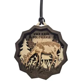 medal-drewniany-bor-hunter-vice-krol-polowania-xi