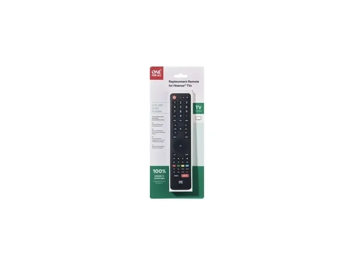 one-for-all-urc-1916-pilot-do-hisense-led-lcd-czarny-kolor-czarny