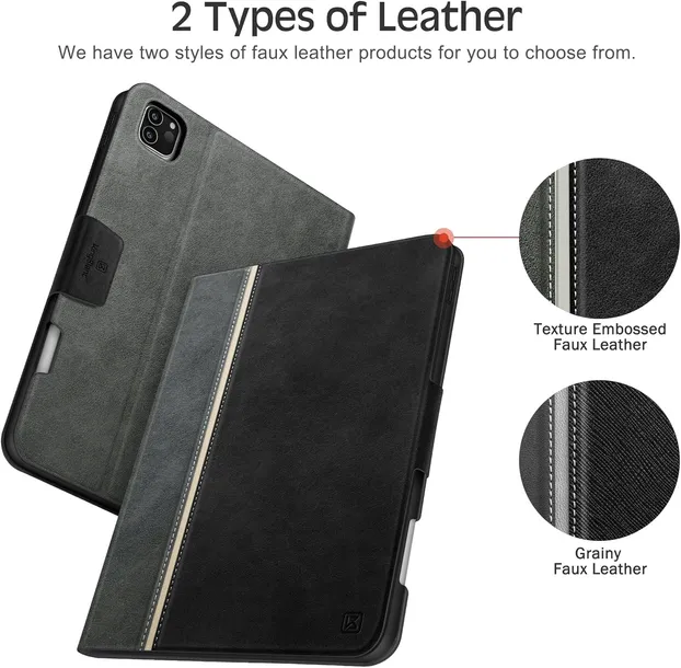 kingblanc-etui-skorzane-do-ipad-pro-13-m5-m4-ipad-air-13-stojak-szare-typ-etui