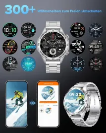 zegarek-smartwatch-meski-megalith-i118-bluetooth-srebrny-2-paski