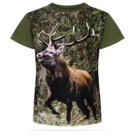 wadera-t-shirt-dzieciecy-zielony-bawelna-rozmiar-116